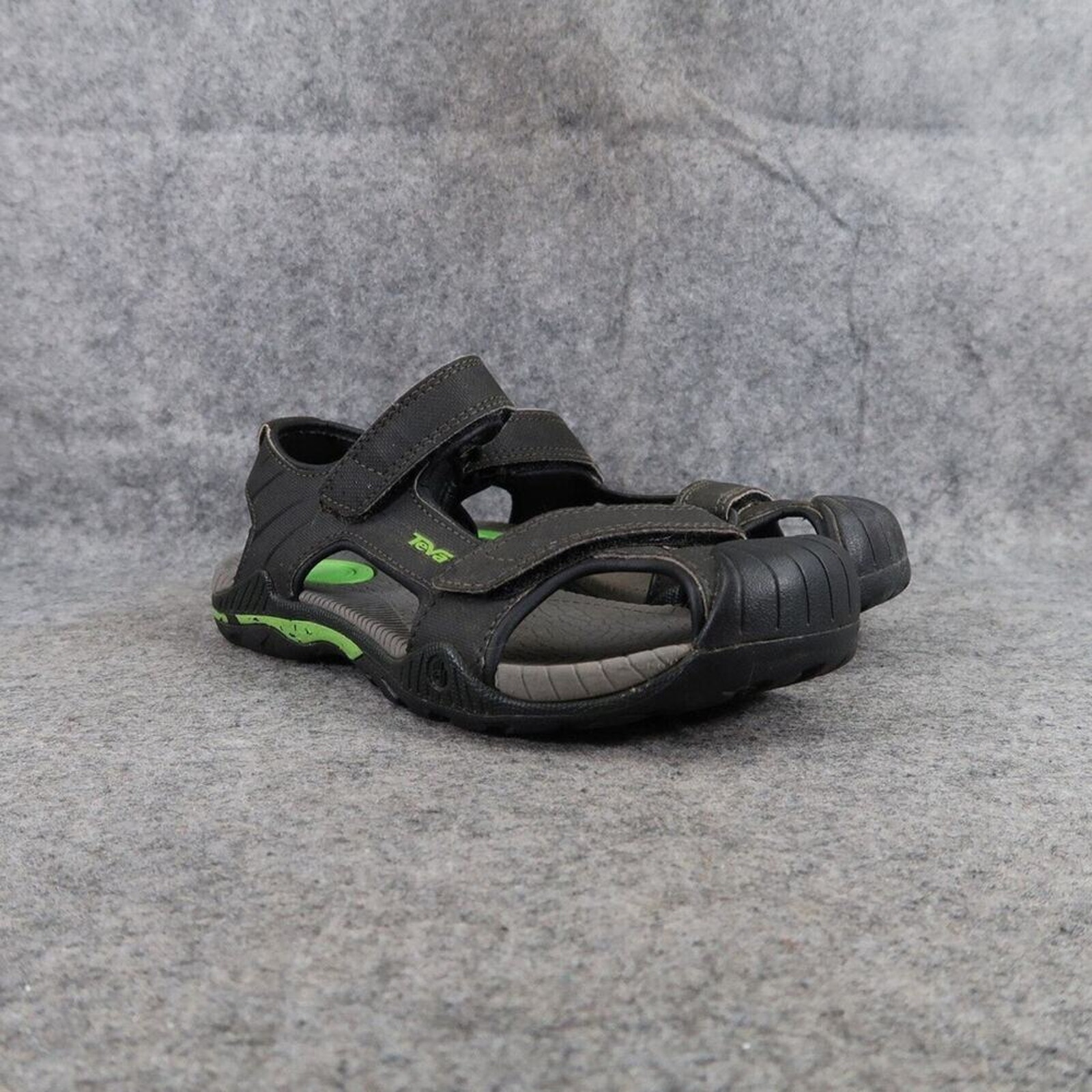 Teva Shoes Kids 3 Sandal Outdoor Active Hiking Water Closed Toe Toachi Black